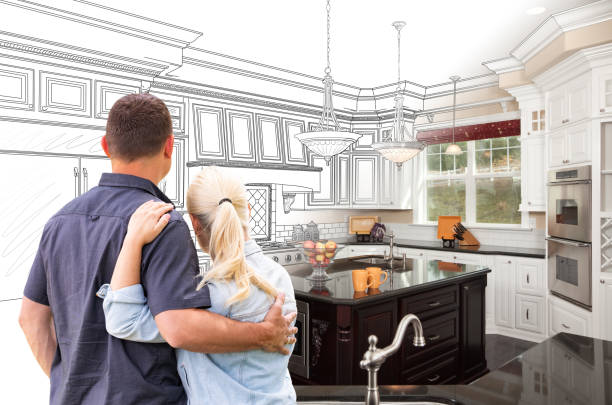 Professional Kitchen Island Installation technician working in Clearwater, MN